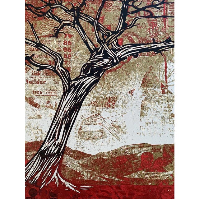 Shepard Fairey (Obey) Tom Dula (Black), 2012 Screenprint on cream Speckletone paper, signed in pencil and numbered /450....