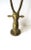Brass Gazelle Antelope Animal Sculpture Decorative Object, Tall For Sale - Image 11 of 13