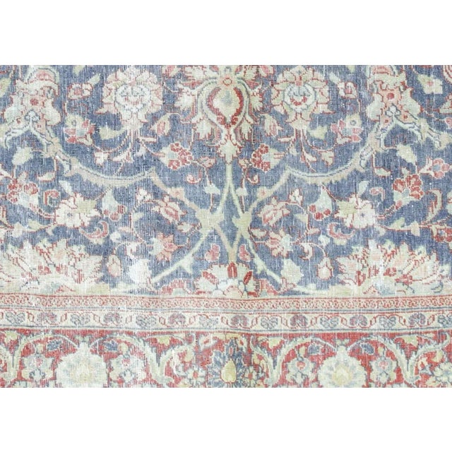 This Semi Antique Persian Tabriz Rug, measuring 8'4" x 12'3", is handwoven in Northern Iran’s Tabriz region and has been...