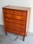 Brown Mid Century Danish Teak Chest of Drawers – 6-Drawer Highboy 1960s Scandinavian Design For Sale - Image 8 of 10