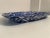 Ceramic Antique Blue and White Platter - Spongeware - 10 X 13 For Sale - Image 7 of 8