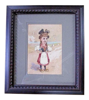 Original Signed Antique Painting-Famed Ohio Artist Henry Farny (1847-1916)