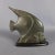 Vintage Tropical Fish Sculpture in Brass on a Black Base, 1960s-1970s For Sale - Image 4 of 11