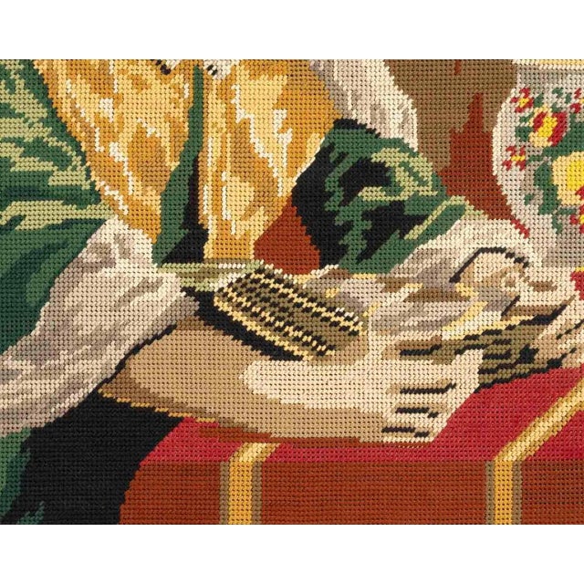 Framed Embroidery, 20th Century For Sale - Image 4 of 8