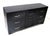 Mid-Century Black Laquered Sideboard Dresser For Sale In New York - Image 6 of 6