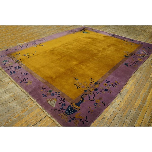 1920s Chinese Art Deco Carpet by Nichols Workshop 9' x 11' 6'' - 275 x 350