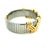 1990s 1990s Bulgari Parentesi Tubogas 18k Gold & Stainless Steel Cuff Bracelet For Sale - Image 5 of 12