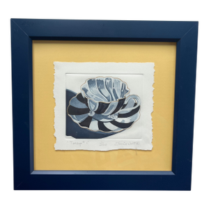 Limited Edition Blue and Gold Teacup Print