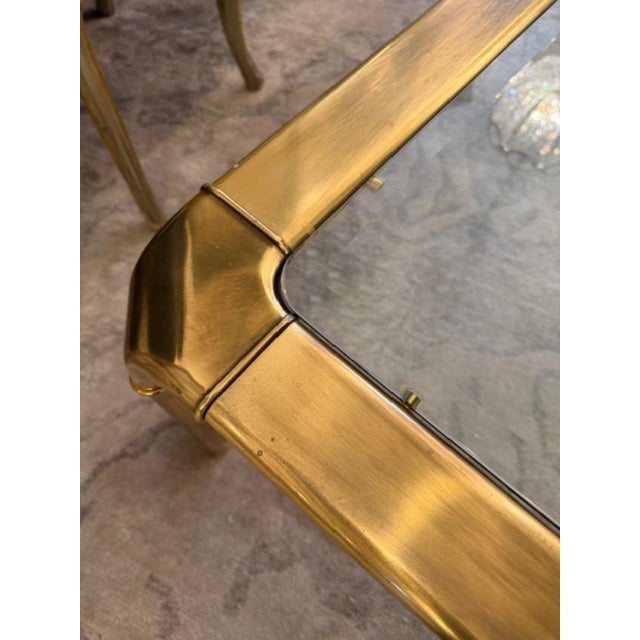 1990s Mastercraft Cocktail Table by John Widdicomb For Sale In New York - Image 6 of 8