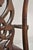 Brown Antique Chippendale Georgian Carved Mahogany Ball and Claw Leather Arm Chair For Sale - Image 8 of 12
