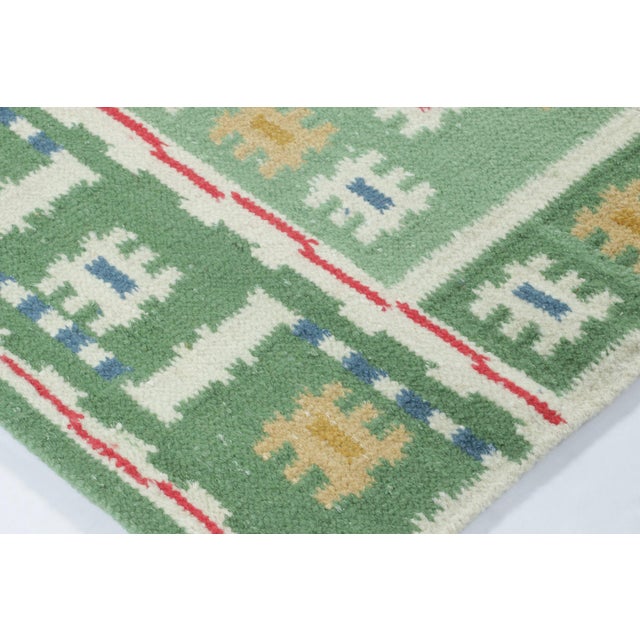 2010s Rug & Kilim’s Scandinavian-Inspired Rug With Multi-Color Geometric Patterns For Sale - Image 5 of 7