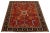 Modern Room Sized Modern Serapi-Style Wool Rug in Rust- Red With Allover Floral Design For Sale - Image 3 of 9