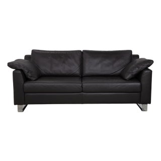 Flex Plus Two-Seater Leather Sofa from Ewald Schillig For Sale