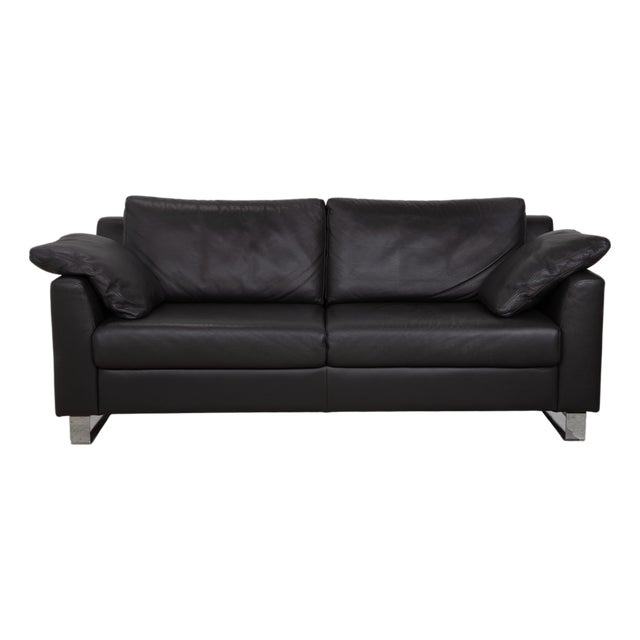 Flex Plus Two-Seater Leather Sofa from Ewald Schillig For Sale
