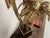 Four-Headed Brass Palm Tree Table Lamp, 010s For Sale - Image 6 of 18