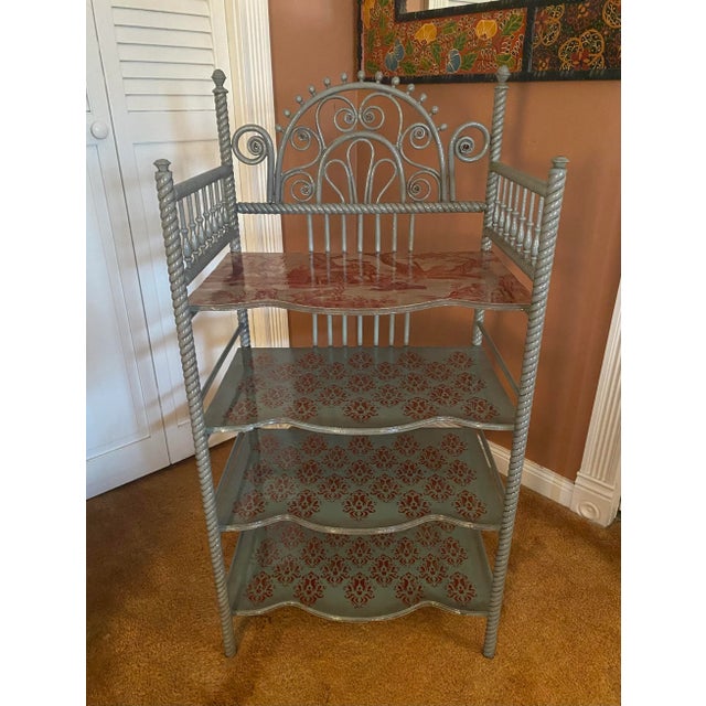 Antique Etagere, Curio Shelves Late 19th Century Carved Victorian Etagare, Refinished For Sale - Image 12 of 12