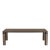 Contemporary Bold Rectangular Brown Wood Dining Table by Elisa Giovannoni For Sale - Image 3 of 3