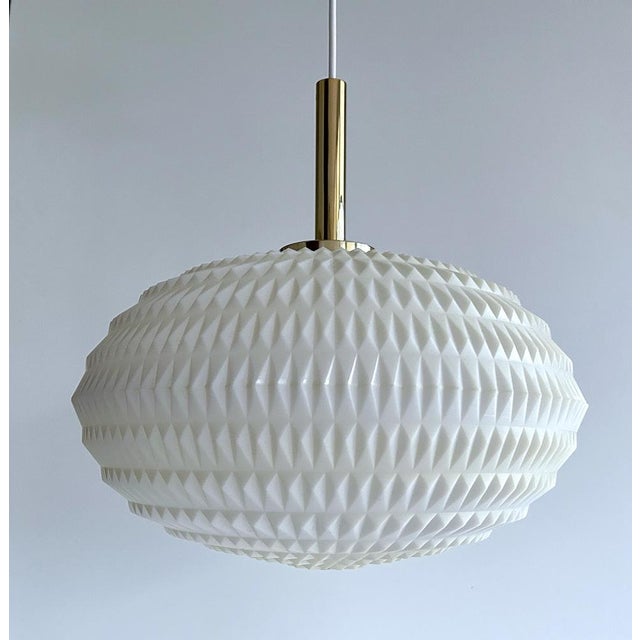 Vintage Cocoon Pendant Light by Aloys Gangkofner for Erco, 1950s For Sale - Image 18 of 18