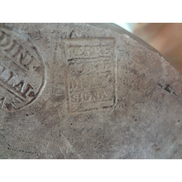 Italian Terracotta Planter by Dini E Cellai Signa For Sale - Image 9 of 13