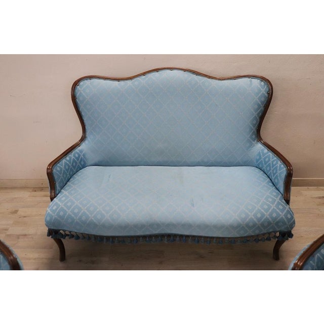 Early 20th Century Living Room Set, Set of 3 For Sale - Image 9 of 14