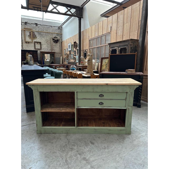 1920s Early 20th Century Shop Counter For Sale - Image 5 of 11