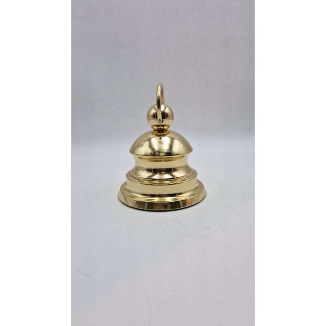 Mid-Century Modern Brass Doorstop by Luigi Caccia Dominioni for Azucena, 1950s For Sale - Image 12 of 13