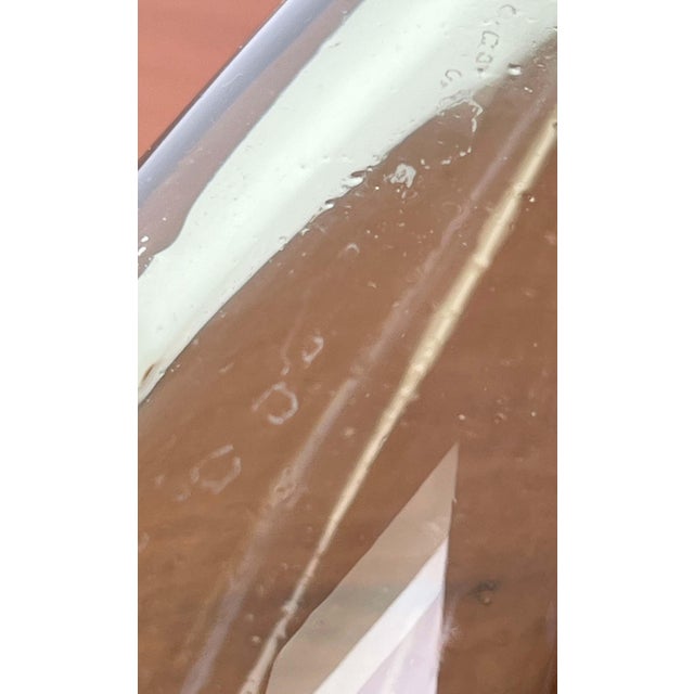 Mid-Century Modern Danish Glass Vase by Per Lütken for Holmegaard, 1960s For Sale - Image 10 of 13