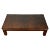 Italian Brown Goatskin Coffee Table by Aldo Tura, 1960s For Sale