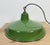 Industrial Green Enamel Factory Pendant Lamp, 1960s For Sale - Image 11 of 17