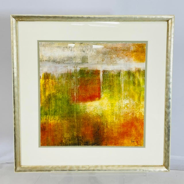 Original art piece sold through Soicher-Marin titled "Ultra Sonic Flow Meter II" and originally purchased by the interior...