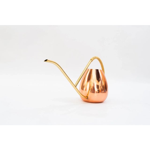 Copper and Brass Watering Can, Vienna, Austria, 1950s For Sale - Image 6 of 9