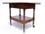 Mid-Century Modern Bar Cart by John Stuart, Cherry & Brass, 1960s For Sale - Image 9 of 12