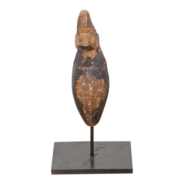 Antique Turmeric Grinder From Laos For Sale