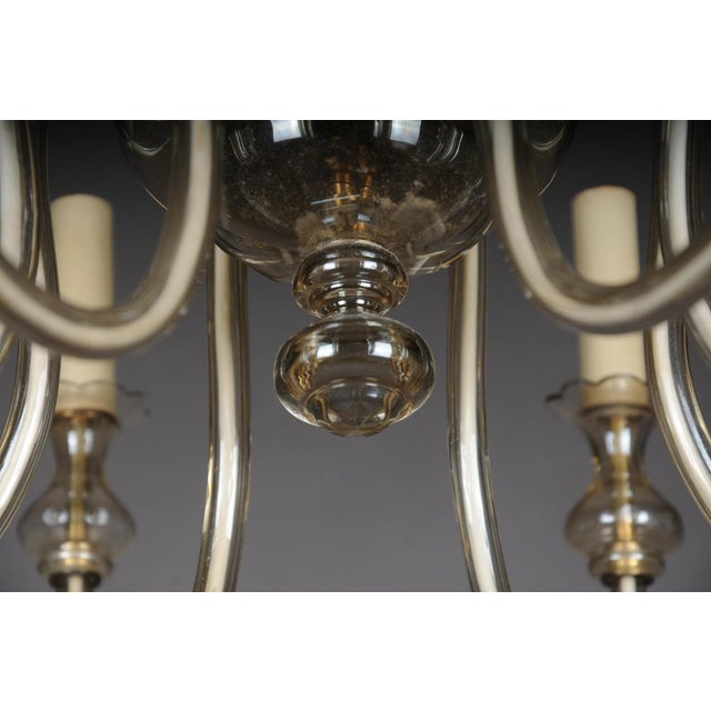 20th Century Italian Glazed Chandelier For Sale - Image 15 of 18