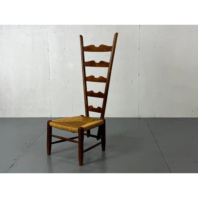 Highback Side Fireside Chair by Gio Ponti for Casa E Giardino, Italy, 1939 For Sale - Image 17 of 17