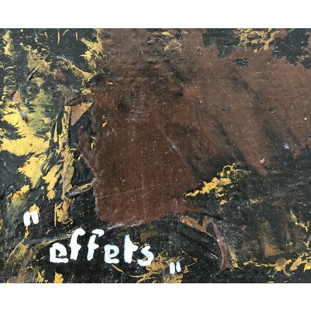Roland Tanari, Effets, Oil on Wood, Framed For Sale - Image 4 of 13