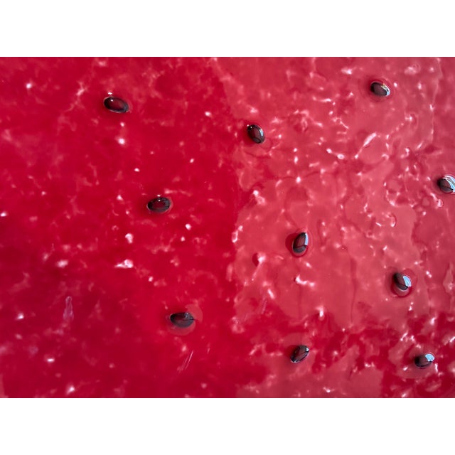 Bordallo Pinheiro Watermelon Charger Plate Watermelon Plates Platter For Sale - Image 9 of 15