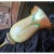 19thc French Art Nouveau Gilt Bronze "Beautiful Baby Face" Sconce With Designer Art Glass Period Shade For Sale - Image 13 of 18