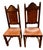 1950s Set of 6 Spanish Renaissance Revival Dining Chairs, Two Arm Chairs, Four Side Chairs For Sale - Image 4 of 15