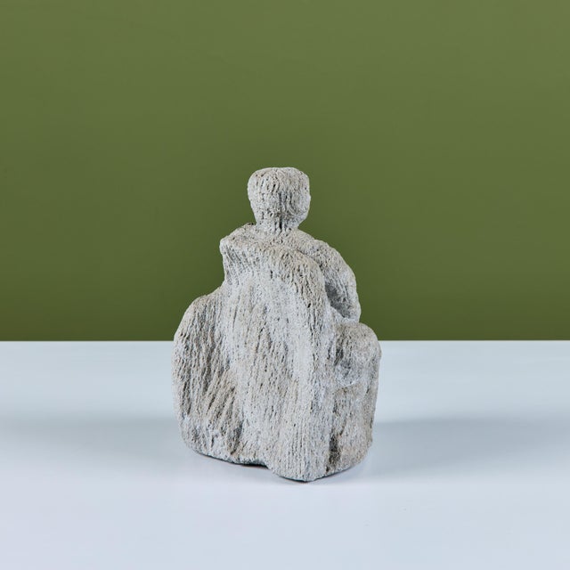 Gray Venus Pumice Stone Sculpture For Sale - Image 8 of 13
