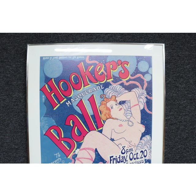 Paper Mid Century Masquerade Poster For Sale - Image 7 of 8