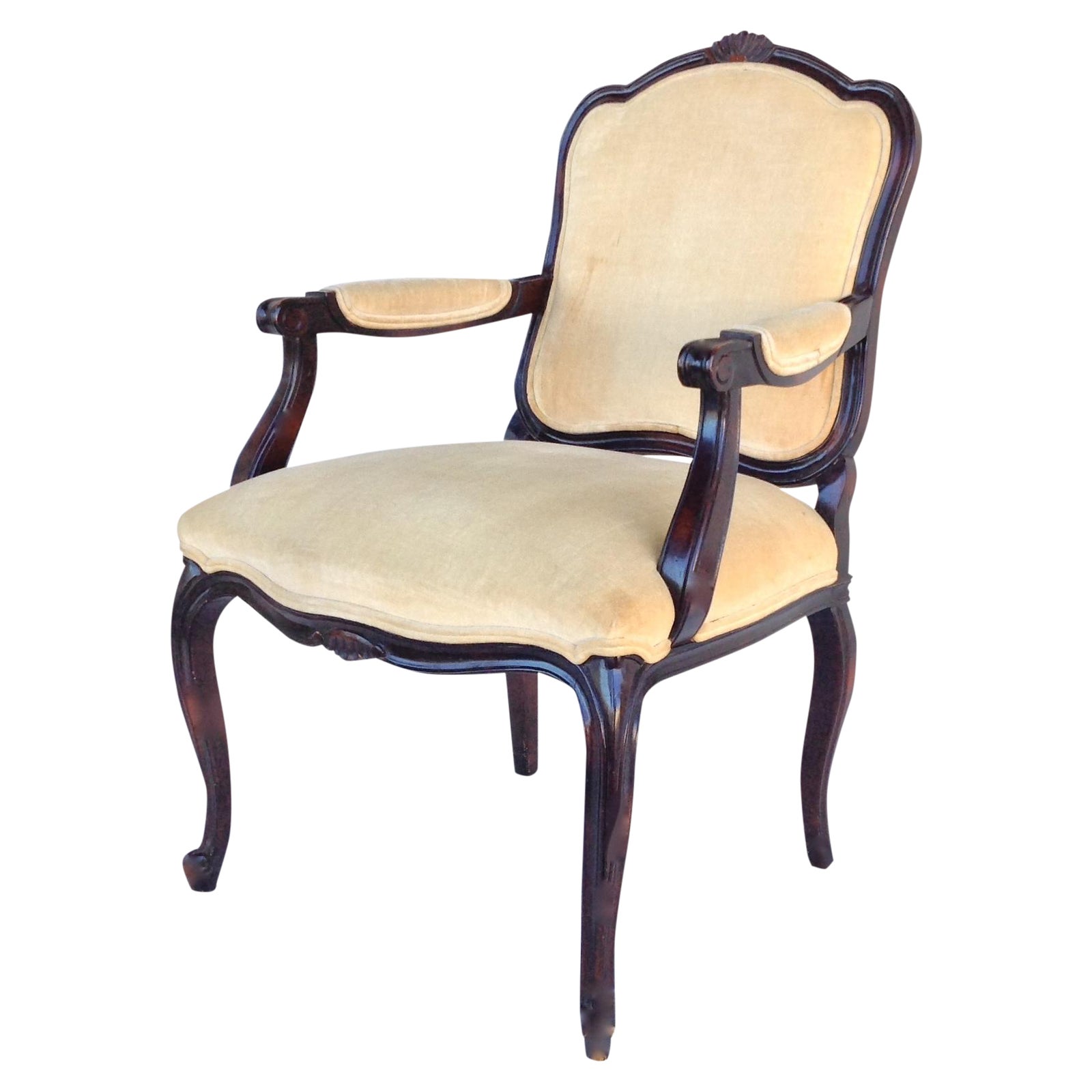 Century Furniture Louis XV Fauteuil Arm Chair Chairish