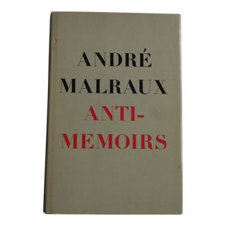 1960s Anti-Memoirs Book by Andre Malraux For Sale