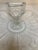 Vintage Octagonal Etched Glass Dessert Tray With Glass Handle For Sale In Oklahoma City - Image 6 of 7