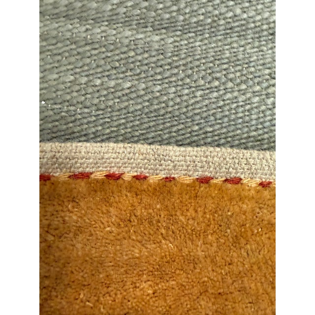 Red 3ft 1in × 4ft 8in Persian Gabbah Striped Area Rug For Sale - Image 8 of 12