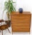 Mid 20th Century Super Clean Light American Walnut High Chest of Drawers For Sale - Image 5 of 13