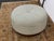 Plinth Ottoman With Raised Geometric Chevron Pattern For Sale - Image 4 of 11