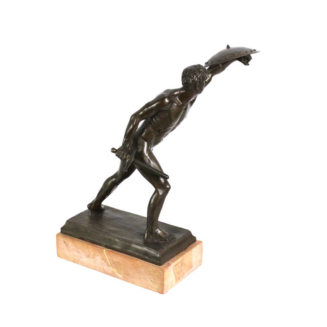 French Antique 19th Century Bronze Sculpture of Soldier by Jean Dider Debut For Sale - Image 3 of 10