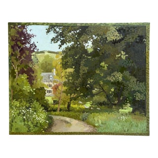 English Lane Traditional Oil Painting For Sale