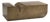 Brooke Sculptural Brass Coffee Table For Sale